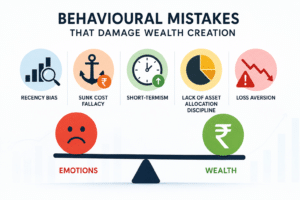 Behavioural Mistakes That Damage Wealth Creation