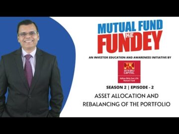 Asset Allocation and rebalancing of the portfolio.