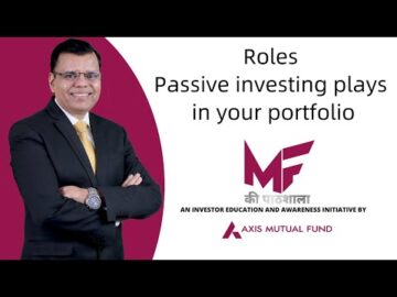 Roles Passive investing plays in your portfolio