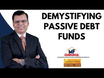 Demystifying Passive Debt&nbsp;Funds