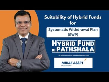 Suitability of Hybrid Funds for Systematic Withdrawal Plan (SWP)