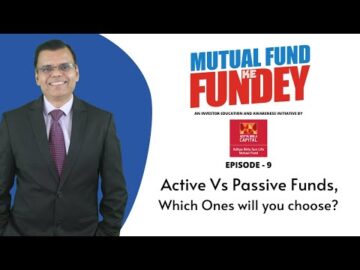 Difference between Active Fund & Passive Fund.